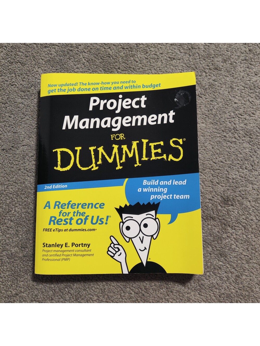Project Management For Dummies 2nd Edition Stanley E Portny Paperback Wiley PMP